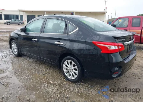 2017 Nissan Sentra S из США, поврежденный, VIN 3N1AB7AP7HY292690